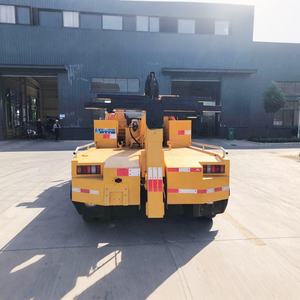 Équipement personnalisé de camion de remorquage de dépanneuse de <span class=keywords><strong>35</strong></span> tonnes avec deux treuils de 20 tonnes et grue de levage à 3 étages pour les ventes - Product Image 6