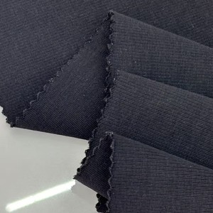 Tessuto in Maglia Elasticizzata di Cotone Morbido 75% Cotone 20% Poliestere 5% Spandex, Assorbente e Traspirante per Abbigliamento Pesante da Ragazza - Product Image 1