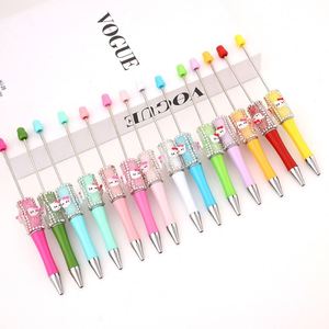 Stylo bille fantaisie Tinker Bell en forme de chat mignon, rotatif, à personnaliser, en stock, vente en gros - Product Image 1