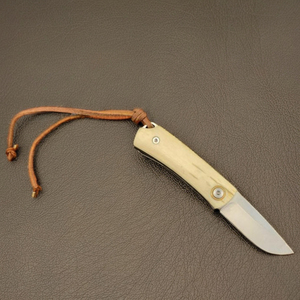 K890 Blade Mini cuchillo de bolsillo Mammoth Ice <span class=keywords><strong>Fang</strong></span> Handle Acero inoxidable Mini cuchillo de bolsillo plegable para cortador de caja Camping Uso diario - Product Image 5