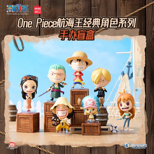 Disponibile Originale <span class=keywords><strong>One</strong></span> Piece Monkey <span class=keywords><strong>D</strong></span>. Luffy Roronoa Zoro Nami Sanji Blind Box Modellini di Personaggi Anime da Collezione Giocattoli Regalo - Product Image 2