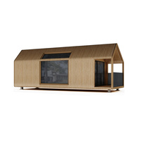 Hessne Nouvelle conception moderne Installation facile Hôtel en plein air Mobile 2 chambres à coucher Espace préfabriqué en conteneur Capsule spatiale avec salle de bain