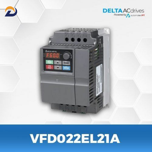 Variador de Frecuencia Serie VFD-EL VFD022EL21A 2.2KW 3HP 230V VFD022EL21A VFD022EL21A VFD022EL21A - Product Image 3