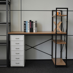 Meuble de classement multi-tiroirs format A4, organisateur de bureau sur pied, durable, à tirer et pousser, rectangulaire, capacité 20-35L - Product Image 2