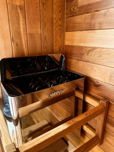 Moderna Cabina de Sauna de Madera Ecológica con Energía Solar para Interiores y Casa con Luz LED y Puerta de Vidrio Templado - Product Image 6