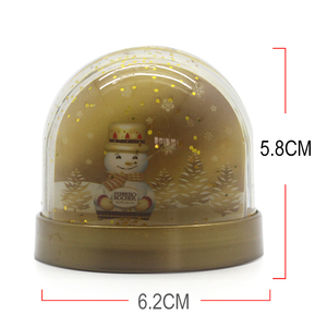 Marco de fotos personalizado dorado, globo de nieve divertido, globos de nieve con inserto de foto, barato, gran oferta - Product Image 6