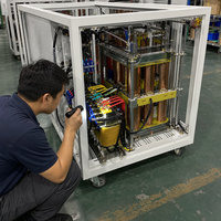 Stabilisateur triphasé industriel SBW AVR 500KVA pour centrales à béton