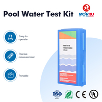 Kit de test d'eau de piscine 2-en-1 OEM&ODM, bandelettes de test de pH pour piscine, kits de test d'eau 15ML