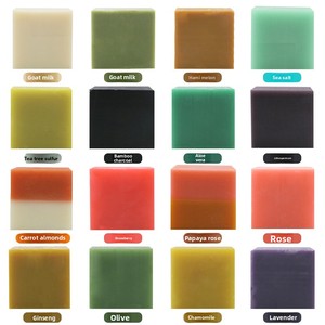 สบู่ก้อนนมแพะ สมุนไพรธรรมชาติ น้ำมันหอมระเหย กลิ่นหอมสดชื่น สบู่อาบน้ำ ล้างหน้า ใช้ได้ทั่วร่างกาย - Product Image 3