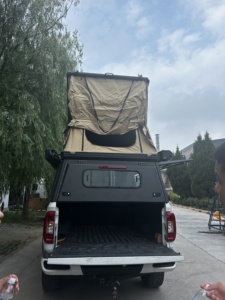 Cubierta de Aluminio para Camioneta con Carcasa Rígida y Tienda de Techo con Portaequipajes para Toyota Tacoma y Toyota Truck Canopy - Product Image 3