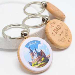 Keychain Wood Wooden Keychain Wood Keychain Wooden Keychain for Engraving Custom Wood Keychain