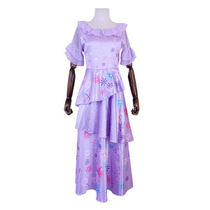 Costume de cosplay Sweet Encanto Mirabel Isabella Bruno Camillo pour adultes, robe de fête d'Halloween - Product Image 4