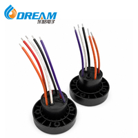 Système d'interface de contrôle d'éclairage DREAM NEMA avec prise à verrouillage rotatif intégrée et base photoélectrique pour luminaire LED intelligent IP66