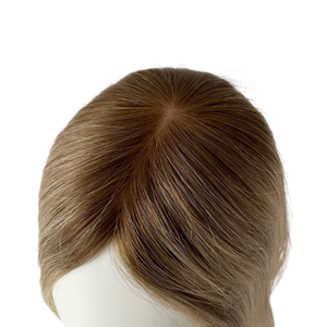 ท็อปเปอร์ผมแท้สำหรับผู้หญิง แบบตรง ขนาด 3x5 นิ้ว - Product Image 2