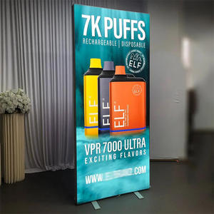 Caja de Luz LED Publicitaria Personalizable de PVC y Aleación de Aluminio, Exhibición de Pósteres con Iluminación de Pie, Luminoso - Product Image 3