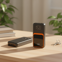 Batterie externe multi-ports grande capacité 20000mAh, batterie Li-polymère, charge rapide PD20W, quatre ports USB Type C, chargeur de batterie portable