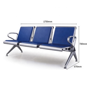 Chaises d'attente d'aéroport de haute qualité, chaises d'<span class=keywords><strong>hôpital</strong></span> pour patients, matériel d'<span class=keywords><strong>occasion</strong></span> pour chaise de beauté en mousse de polyuréthane - Product Image 1