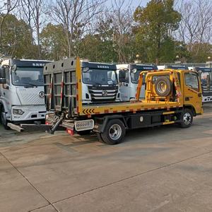 Ouhang 3-5 tonnes, camion de dépannage léger à plateau plat, pour le sauvetage routier - Product Image 5