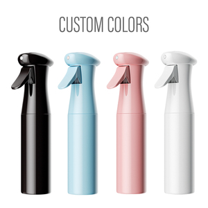 ขวดสเปรย์พลาสติกขนาด 200 มล. 300 มล. สีมาการอง แบบพ่นฝอยละเอียดต่อเนื่อง สำหรับน้ำ แชมพู หรือทำผม - Product Image 2