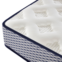 Oem Matelas chinois Ice Silk matelas de lit rafraîchissant King Size Matelas à ressorts ensachés