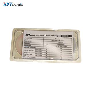 Circulateur à fibre optique monomode à trois ports à isolation élevée, <span class=keywords><strong>bande</strong></span> S+L+C 1460~1620nm, vente directe usine, personnalisable - Product Image 4