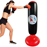 Sac de boxe gonflable en pvc de 0.3mm et 160cm de hauteur pour enfants