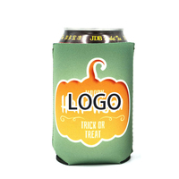Impression de logo personnalisée peut refroidisseur bouteille de bière isolée en néoprène peut couvrir le support de refroidisseur trapu