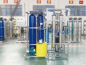 시추공 염수 처리 시스템 500L 역삼투 소용량 필터 스케일 억제제 및 유연제 FRP형 강 RO