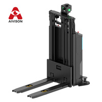Robot Industri kustom Tiongkok cerdas AGV Forklift pengisian gudang Forklift otomatis Robot AGV