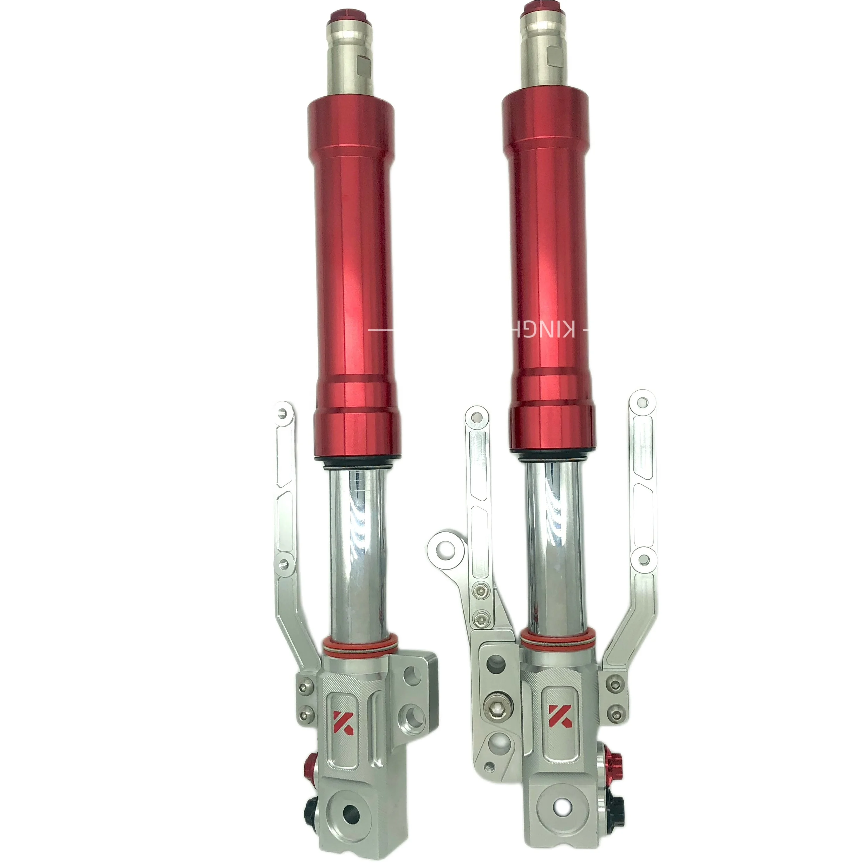 Передний амортизатор мотоцикла вверх дном для YAMAHA AEROX HONDA VARIO, алюминиевые cnc регулируемые амортизаторы