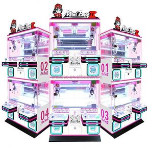 Vente directe usine, en gros, personnalisable, machine de jeu à griffes pour 4 joueurs avec peluches à gagner pour centre d'arcade - Product Image 2
