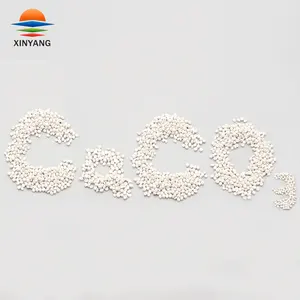 工厂Caco3母料碳酸钙颗粒塑料填料母料黑白聚丙烯聚乙烯吹塑成型产品