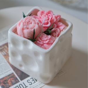 Özelleştirilmiş Çevre Dostu Dumansız El Yapımı Soya Balmumu Tatlı Mumlar Kokulu Dondurma Kurabiye Şeklinde Cadılar Bayramı Ev Dekorasyonu - Product Image 5