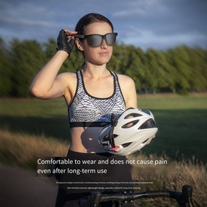 Gafas XG88pro Inalámbricas <span class=keywords><strong>con</strong></span> Auriculares para Deportes al Aire Libre, Correr, Ciclismo, Música, Auriculares de Oreja Abierta <span class=keywords><strong>con</strong></span> Traducción IA, IPX-4 - Product Image 5