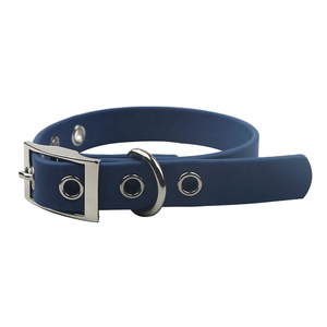 Collier de luxe pour chien en plastique 2025, motif uni, imperméable, avec rivets décoratifs, boucle personnalisée, nouveau design - Product Image 1