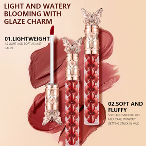 Brillant à lèvres mat en velours imperméable à l'eau longue durée O'cheal 4 couleurs magnifique glaçure à lèvres hydratante dodue de charme - Product Image 6