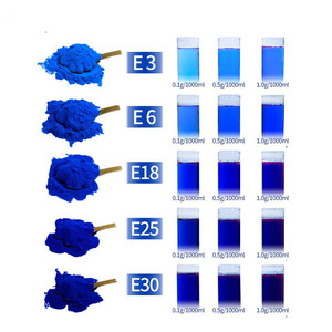 สาหร่ายเกลียวทองสีฟ้า C-phycocyanin ผงโปรตีนสีฟ้าผง E40 E25 E18 - Product Image 2