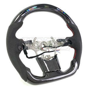 Para <span class=keywords><strong>Toyota</strong></span> <span class=keywords><strong>GR</strong></span> <span class=keywords><strong>Yaris</strong></span> <span class=keywords><strong>2023</strong></span> 2024 Sport LED cuero fibra de carbono volante accesorios automotrices Interior - Product Image 3