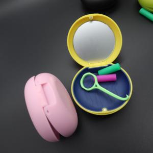 Hot Sale Multi Color Retainer Case Kunststoff Kiefer ortho pä dische Dental Aligner Fall für die Lagerung von Zahnersatz Chewies Zahnspangen - Product Image 3