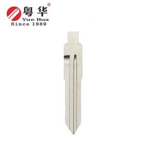 Nhà Máy Tùy Chỉnh Phổ Uncut Lật Từ Xa Chìa Khóa Xe Kim Loại Trống Lưỡi Phổ Thay Thế Chìa Khóa Trống - Product Image 5