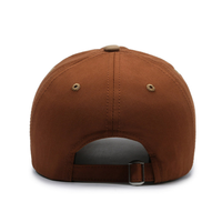 Gorra de Béisbol Deportiva Vintage de Dos Tonos con Letra Bordada en 3D, Gorra Tipo Dad de Algodón Común con Hebilla Metálica Ajustable para Deportes al Aire Libre y Protección Solar
