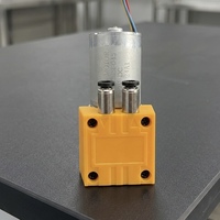 Mini pompe à vide de haute qualité / Pompe à air électronique silencieuse sans balais à micro-diaphragme 12V DC 32BZ 2-3,7L/min sans huile