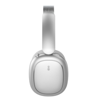 Headphone Over Ear Terbaru untuk Olahraga dan Gaming, Earphone Hybrid ANC Metal Nirkabel, Headset Over Ear, Headphone OEM