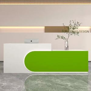 Comptoir de caisse simple, réception, ascenseur, commerce, petit magasin, bar, caissier, magasin de vêtements, salon de beauté - Product Image 6