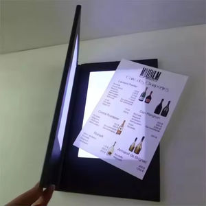 ป้ายเมนู LED แบบชาร์จไฟได้ พร้อมขาตั้ง แบบสองหน้า ขนาด A4 สำหรับร้านอาหาร ร้านกาแฟ ร้านขนม - Product Image 4