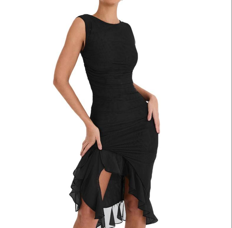 sachin and babi light blue dress Convertible Slip Dress in Black (available in XL)  Hill x Sarah