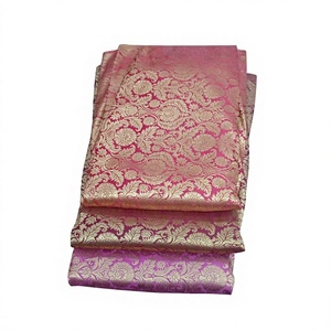 Premium Woven Brocade Jacquard Silk Fabric Eco-Friendly Stain Repellent Luxury Curtain Sofa Cover Pillowcase Bridal Dress - Product Image 1