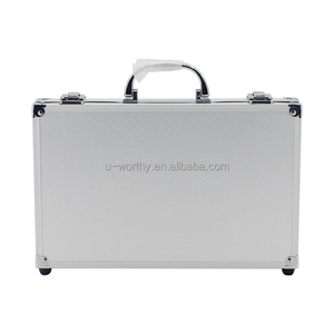 Ningbo Manufacturer Factory Price Hard Metal Frame <strong>Aluminum</strong> Suitcase with Custom EVA Foam <strong>Aluminum</strong> Equipment Tool Case Box - Product Image 4