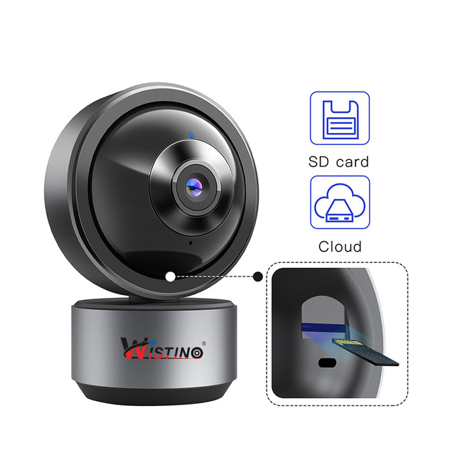 Wistino Home 360 CC Wifi Camera Motion Detection Color Night Vision 2MP CCTV Tuya Wifi Camera