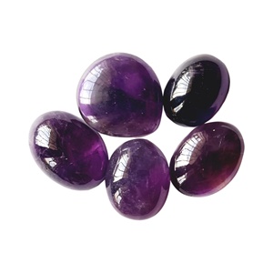 พลอยอเมทิสต์ทรงหลังเบี้ยทรงวงรีธรรมชาติอัญมณีทุกรูปทรงและขนาดตัดตามสั่งในราคาขายส่งในประเภทอื่นๆทั้งหมด O - Product Image 3